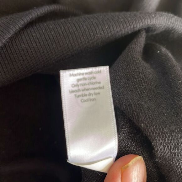 Athleta Long Sleeve Boatneck Sweater Size S Gently used Black - Picture 5 of 5